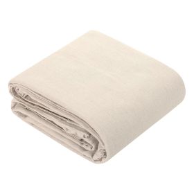 Canvas Drop Cloth 4 x 12 ft All Purpose Painters Cotton Tarp for Painting