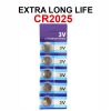 5 x Fresh CR 2025 CR2025 ECR2025 BR2025 LITHIUM COIN CELL Battery Exp 2029 NEW