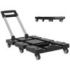 Folding Hand Truck 330lbs, Portable Heavy Duty Dolly Cart