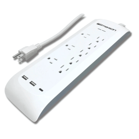 Emerson 11-in-1 Multi-Outlet Surge Protector Charging System