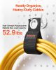 8-Pack Extension Cord Holder 3-Size Heavy-Duty Cord Organizer 8/9.45/12 Inches