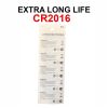 5 x Fresh CR 2016 CR2016 ECR2016 BR2016 LITHIUM COIN CELL Battery Exp 2029 NEW