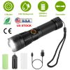 Tactical LED Flashlight Zoomable Rechargeable Search Light Torch 50000LM  5Modes SOS Night Light For Night Walking Adventures
