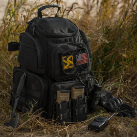 Tactical Range Backpack Version (Color: Black)