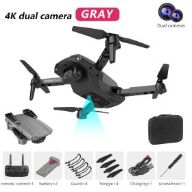 E99pro2 Rc Drone 1080P 4k HD Camera WiFi Fpv Drone Dual Camera Quadcopter Real-time Transmission Helicopter Toys Birthday Gift (Ships From: China, Color: 09 Quadcopter)