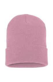 Cuffed Beanie (Color: BLUSH)