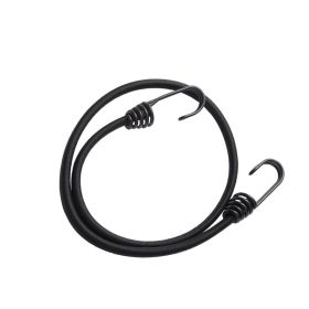 Multi Usage Rubber Tarp Straps with Hooks for Outdoor Travel (Color: As pic show, Type: 12 Pcs)