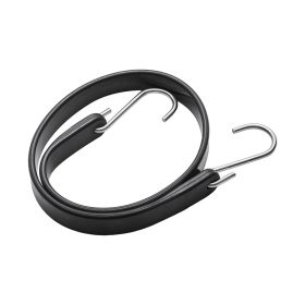 Multi Usage Rubber Tarp Straps with Hooks for Outdoor Travel (Color: As pic show, Type: 10 Pcs)